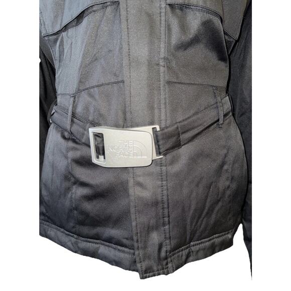 The North Face Goose Down Hyvent Silver Buckle Black Coat Size M - Picture 6 of 14